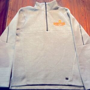 Ogio 1/4 zip pull over jacket. Size Medium unisex. Shortfuse Brewing branded.